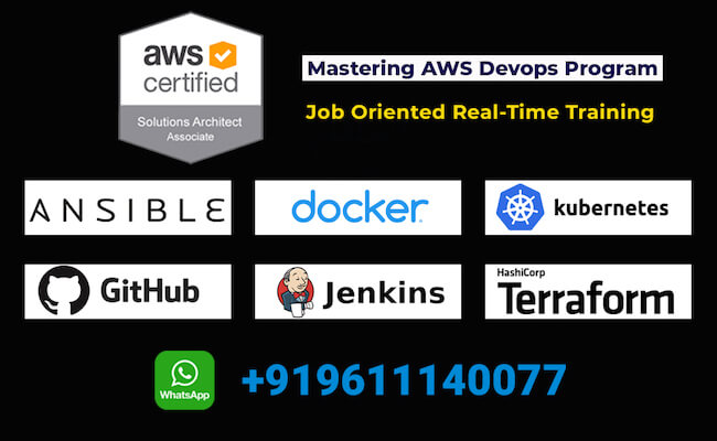 Job Oriented AWS DEVOPS Training